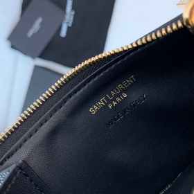 Новая модель кошелька Saint Laurent, изготовленная из импортной к