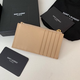 Новая модель кошелька Saint Laurent, изготовленная из импортной к