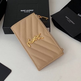 Новая модель кошелька Saint Laurent, изготовленная из импортной к