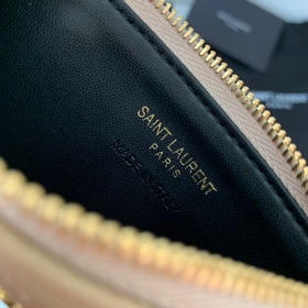 Новая модель кошелька Saint Laurent, изготовленная из импортной к