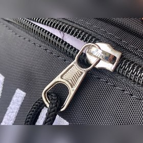 Balenciaga Вышитый поясной мешок из парусины, черный В последние