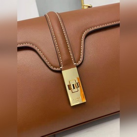 CELINE Сумка из гладкой кожи Внутренняя подкладка из кожи/ткани, 