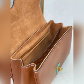 CELINE Сумка из гладкой кожи Внутренняя подкладка из кожи/ткани, 