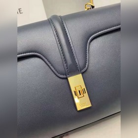 CELINE Сумка из гладкой кожи, подкладка из кожи/ткани, через пле