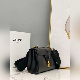 CELINE Сумка из гладкой кожи, подкладка из кожи/ткани, через пле