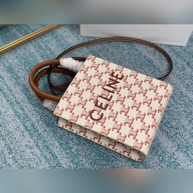 CELINE Красные элементы украшают классический силуэт Капсульная 