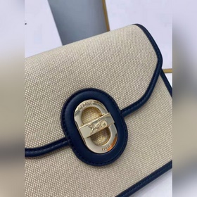 CELINE Джинсовая сумка через плечо из кожи Ткань, окантовка из о