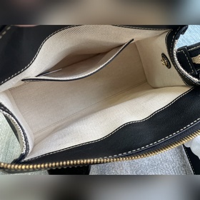 CHLOE Новая мини-сумка из хлопкового полотна/водяной кожи Способ 