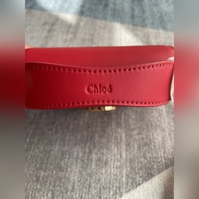 CHLOE Сумка через плечо с модным и ярким дизайном, украшенная нак