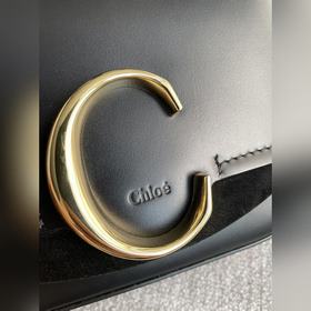 CHLOE Сумка через плечо с модным и ярким дизайном, украшенная нак