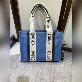 CHLOE Популярная в Интернете сумка Woody Tote в ограниченном вып
