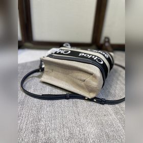 CHLOE woody Tote, ограниченная серия в цвете «полуночный синий» 