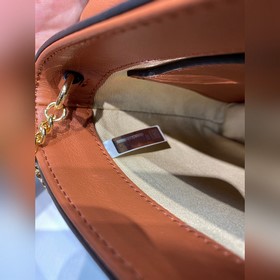 CHLOE  Маленькая сумка ABY LOCK с тиснением под кожу крокодила, 