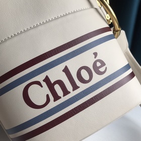 CHLOE  Сумка Roy Bucket Bag с большим логотипом, сумка-ведро И