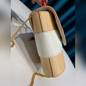 CHLOE Маленькая сумка ABY LOCK из тельневой кожи с тиснением под