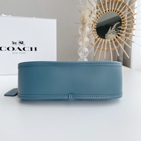 Coach Модель： C0721 23 Классическая сумка с логотипом из ткани 