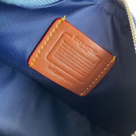 Coach Модель： C0721 23 Классическая сумка с логотипом из ткани 