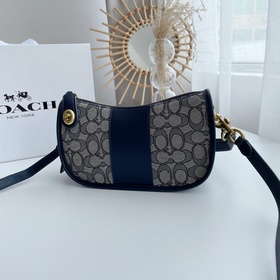 Coach Артикул： C0721 23 Классическая сумка с логотипом из ткани