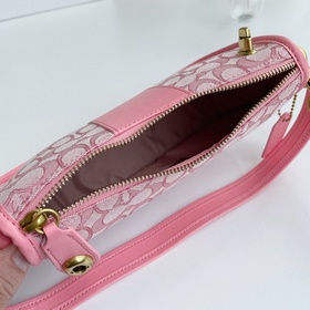 Coach Артикул： C0721 23 Классическая сумка с логотипом из ткани