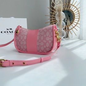 Coach Артикул： C0721 23 Классическая сумка с логотипом из ткани