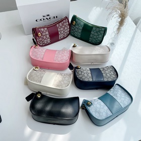 Coach Артикул： C0721 23 Классическая сумка с логотипом из ткани