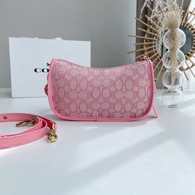 Coach Артикул： C0721 23 Классическая сумка с логотипом из ткани