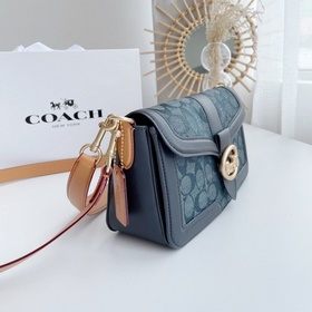 Coach Модель： C4064 Новый цвет сумки-седла, аналогичной модели Я