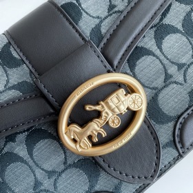Coach Модель： C4064 Новый цвет сумки-седла, аналогичной модели Я