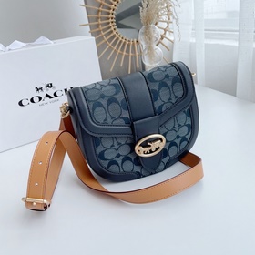 Coach Модель： C4066 Новый цвет сумки-седла, аналогичной модели Я