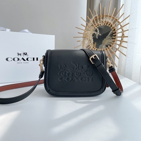 Сумка Coach через плечо Артикул： 4058 Carriage Модель сумки в фо