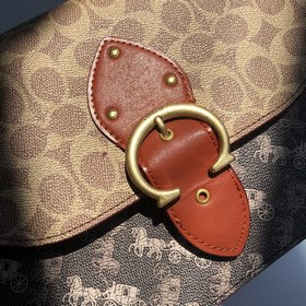 Coach Модель： C2418 Большая сумка-гармошка с тремя плечевыми рем