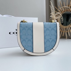 Coach Модель： C4694 Новейшая модель сумки-седла, полукруглая сум