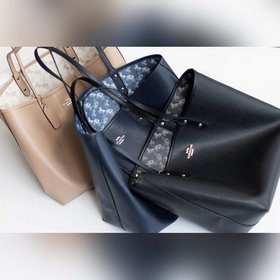 Женская сумка Coach, модель № 91107, двусторонняя сумка-тоут Спер