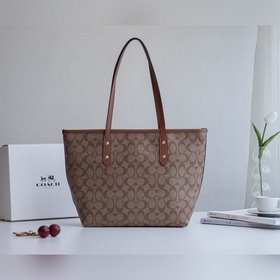 Coach Женская сумка F58292 Классическая сумка с логотипом C из П