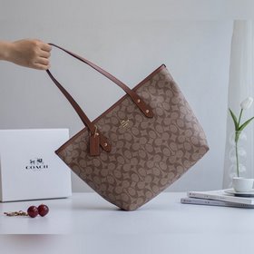 Coach Женская сумка F58292 Классическая сумка с логотипом C из П