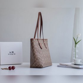 Coach Женская сумка F58292 Классическая сумка с логотипом C из П