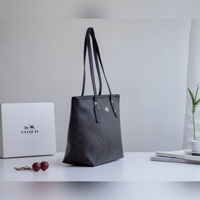 Coach Женская сумка F58292 Классическая сумка с логотипом C из П