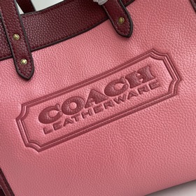 Сумка Coach Артикул： C3461  Кожа в цвете карамельного и черного