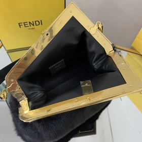 FENDI Итальянское натуральное меховое изделия из норки Большая су