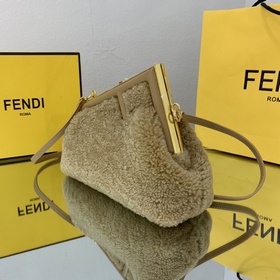 FENDI Меньшая сумка из овечьей шерсти высшего качества сумка Fir