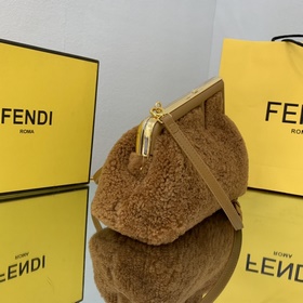 FENDI Меньшая сумка из овечьей шерсти высшего качества сумка Fir