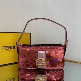 FENDI Сумка через плечо 97 Большая сумка с вышивкой из золотых