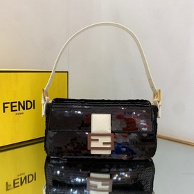 FENDI Сумка через плечо Большая сумка 97 с вышитыми золотыми мета