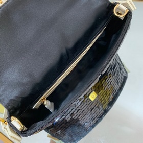 FENDI Сумка через плечо Большая сумка 97 с вышитыми золотыми мета