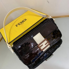 FENDI Сумка через плечо Большая сумка 97 с вышитыми золотыми мета