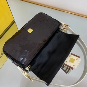 FENDI Сумка через плечо Большая сумка 97 с вышитыми золотыми мета