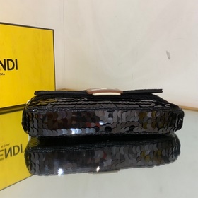 FENDI Сумка через плечо Большая сумка 97 с вышитыми золотыми мета