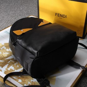 FENDI Рюкзак из нейлона с кожаными вставками С вставкой виде гла