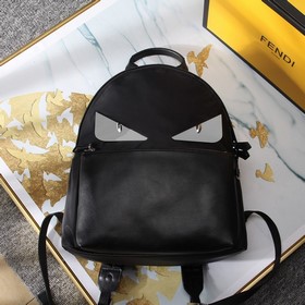 FENDI Рюкзак из нейлона с кожаными вставками С вставкой виде гла