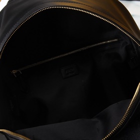Рюкзак FENDI из нейлона с кожаными вставками С вставленным изобра